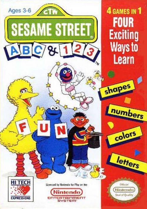 Sesame Street ABC - 123 game thumb