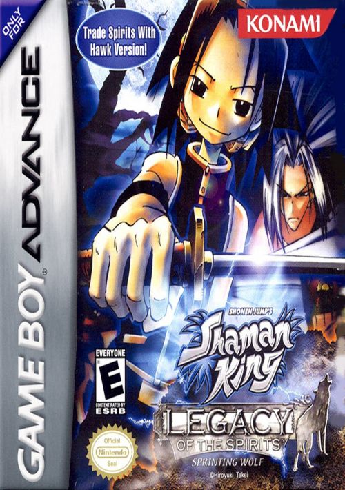  Shonen Jump's - Shaman King - Legacy Of The Spirits - Sprinting Wolf game thumb