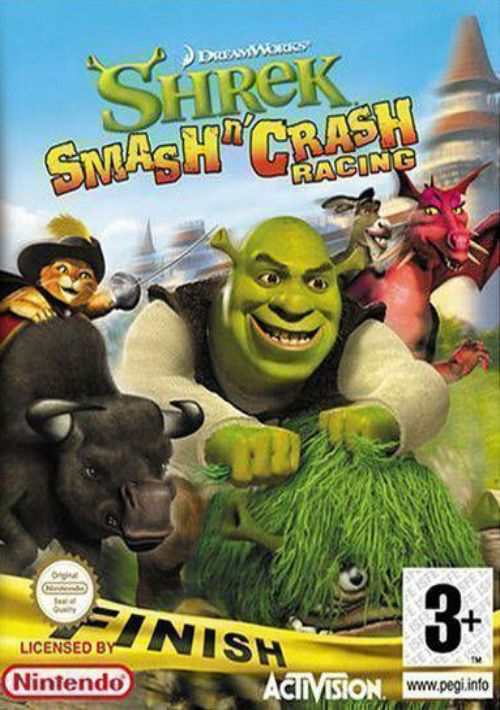 Shrek Smash N' Crash Racing (sUppLeX) (E) game thumb