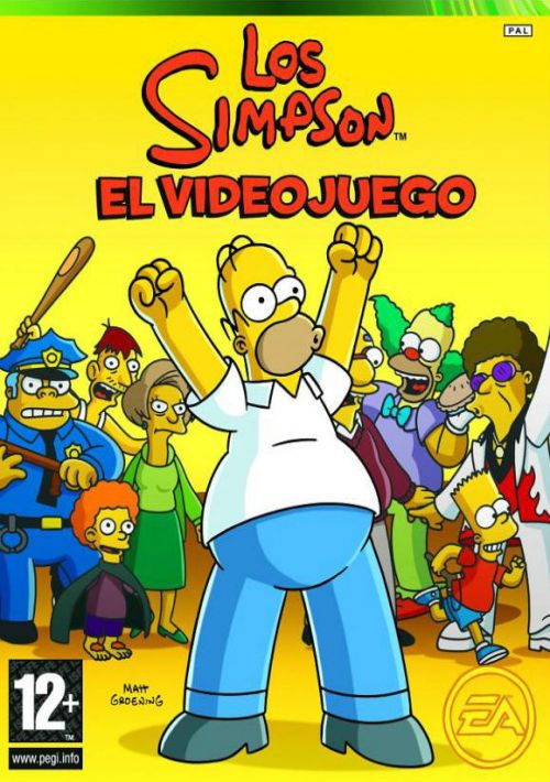 Simpsons El Videojuego, Los (S) game thumb