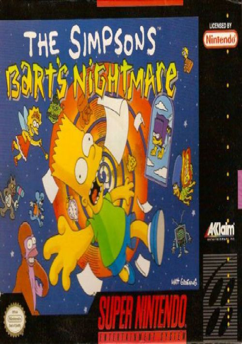 Simpsons, The - Bart's Nightmare (EU) game thumb