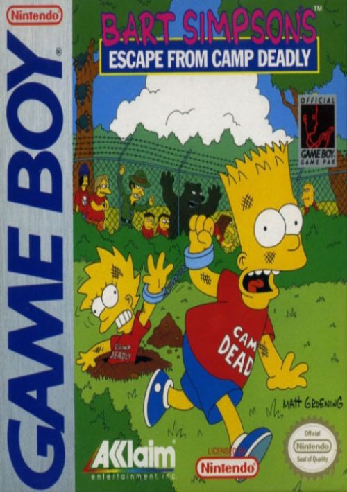 Simpsons, The - Escape From Camp Deadly game thumb