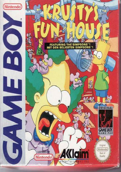 Simpsons, The - Krusty's Funhouse game thumb