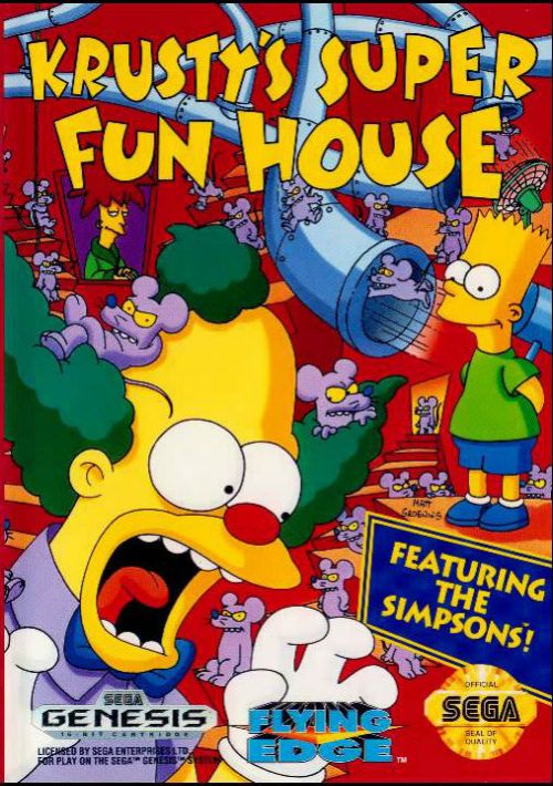 Simpsons, The - Krusty's Super Fun House [a1] (E) game thumb