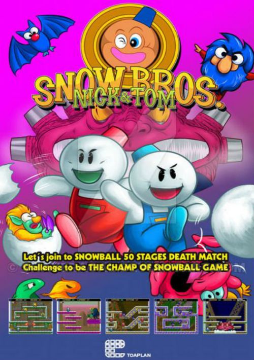 Snow Bros. - Nick and Tom (set 1) game thumb