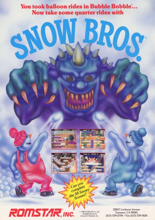 Snow Bros. - Nick & Tom game thumb