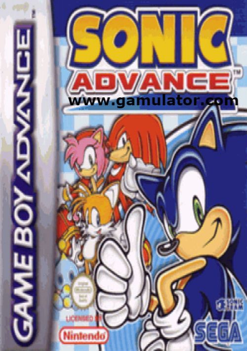 Sonic Advance (Eurasia) (J) game thumb