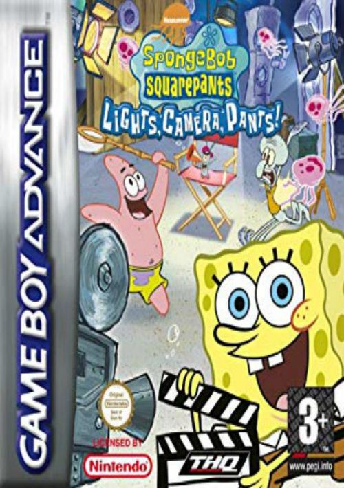 Spongebob SquarePants - Lights, Camera, Pants! (E) game thumb