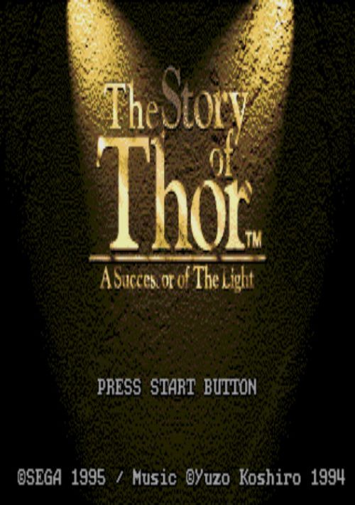 Story Of Thor, The - A Successor Of The Light (8) (Eng) game thumb