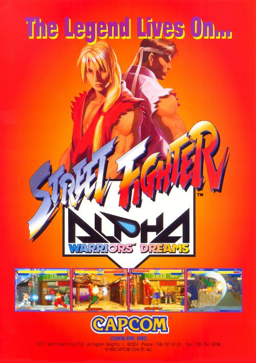 Street Fighter Alpha - Warriors' Dreams (USA 950627) game thumb