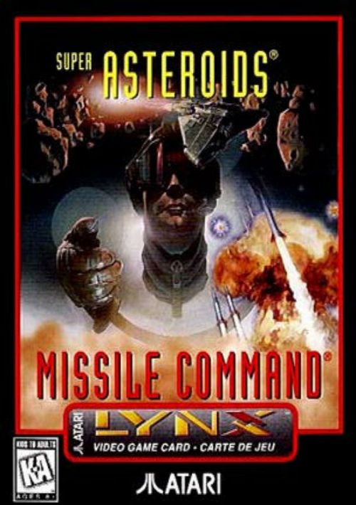 Super Asteroids, Missile Command game thumb