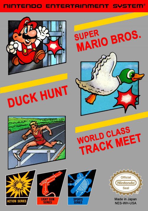 Super Mario Bros - Duck Hunt - Track Meet game thumb