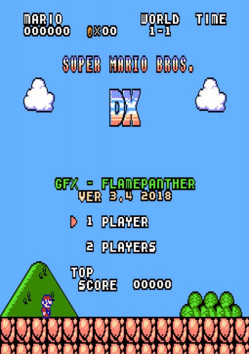 Super Mario Bros DX (SMB1 Hack) game thumb