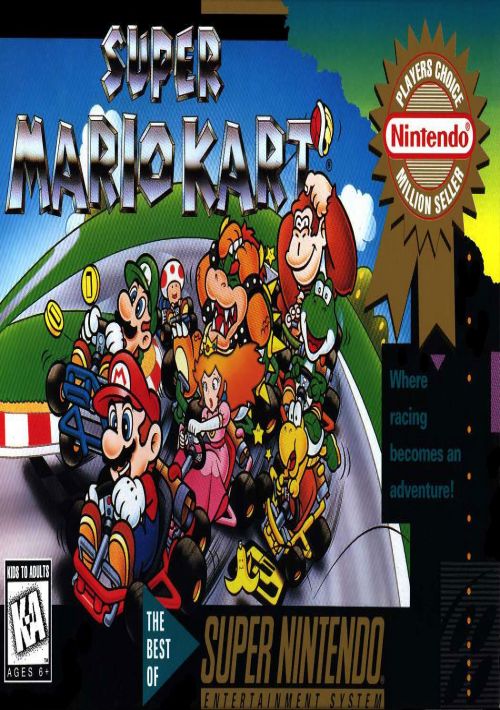 Super Mario Kart (EU) game thumb