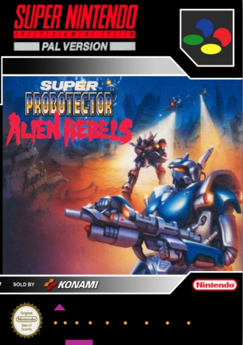 Super Probotector - The Alien Rebels (EU) game thumb