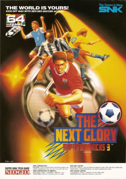 Super Sidekicks 3: The Next Glory / Tokuten Ou 3: Eikoue no Michi game thumb