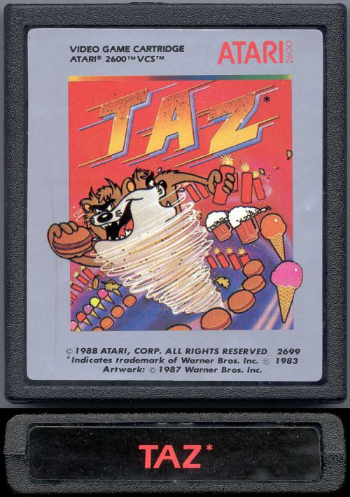 Taz (1983) (Atari) game thumb