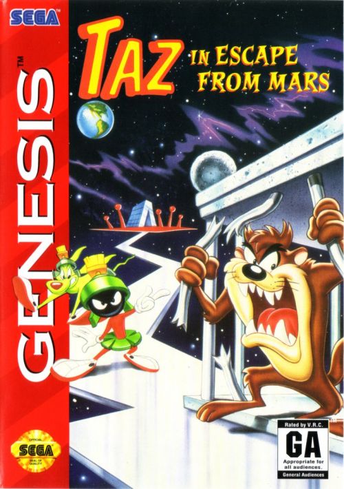 Taz In Escape From Mars (Europe) game thumb