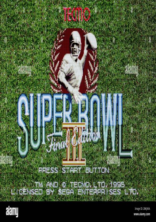 Tecmo Super Bowl 3 Final Edition Game ONLINE - Play Tecmo Super Bowl 3 ...