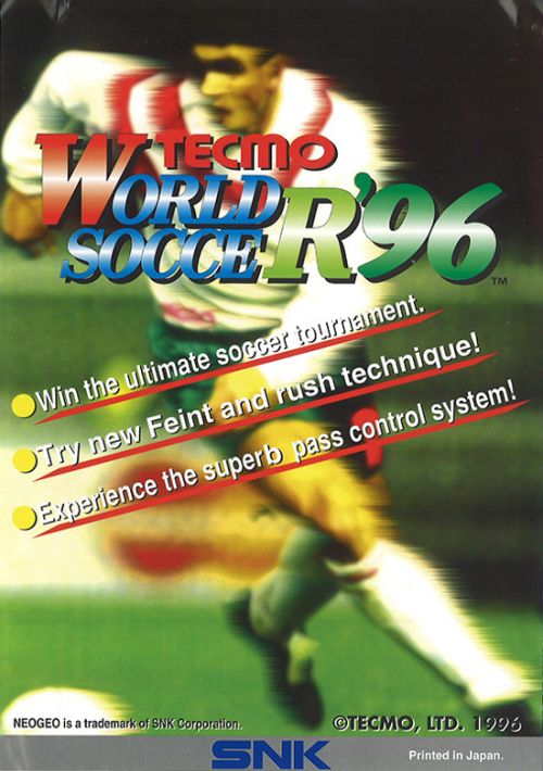 Tecmo World Soccer '96 game thumb