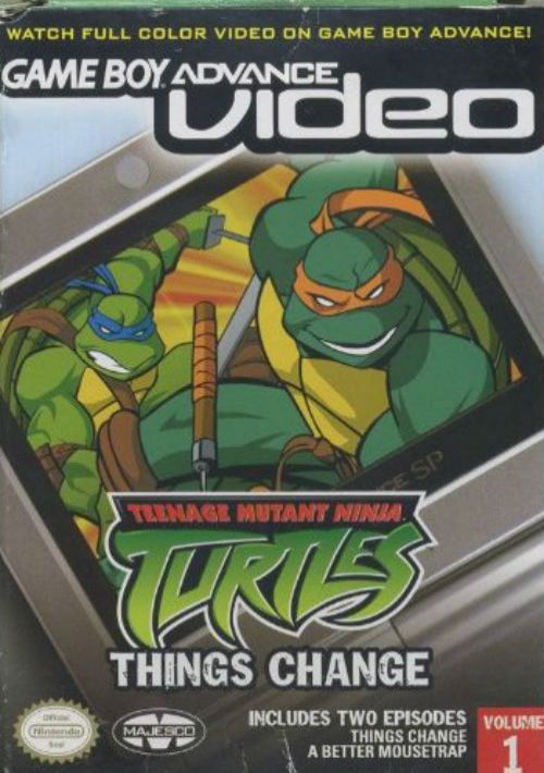 Teenage Mutant Ninja Turtles Volume 1 - Gameboy Advance Video (F) game thumb