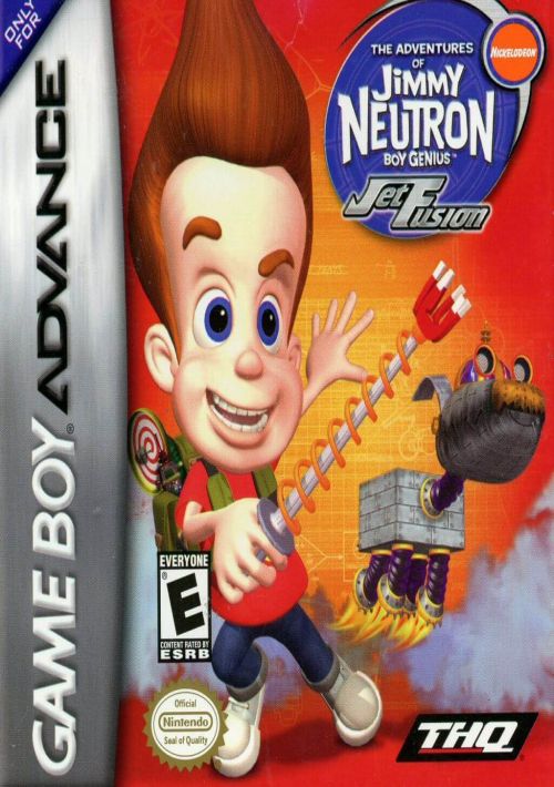 The Adventures of Jimmy Neutron Boy Genius Jet Fusion game thumb