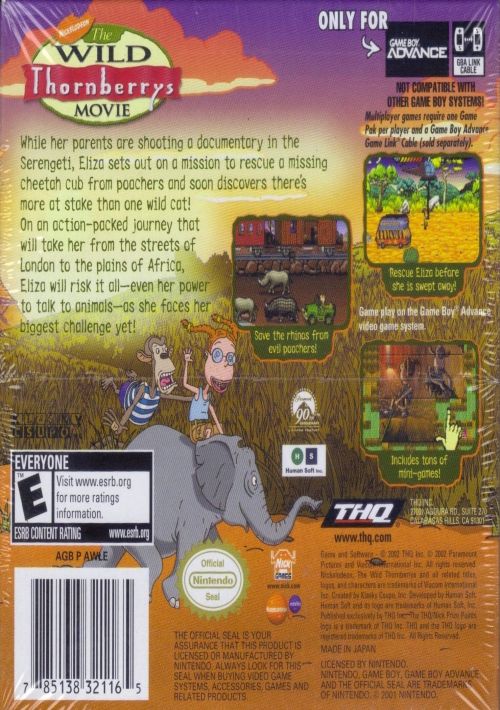 The Wild Thornberrys Movie game thumb