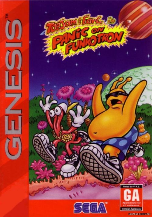 TOEJAM & EARL IN PANIC ON FUNKOTRON game thumb