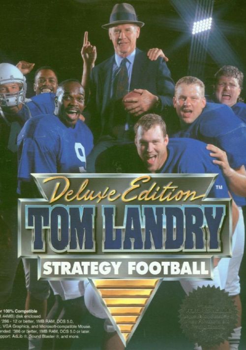 Tom Landry Strategy Football - Deluxe Edition_Disk1 game thumb