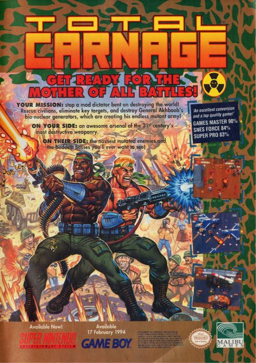 Total Carnage_Disk1 game thumb