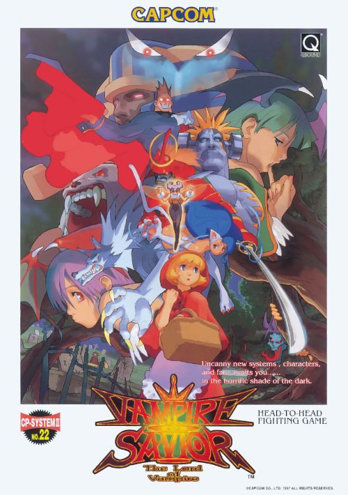 Vampire Savior - The Lord of Vampire (Euro 970519) game thumb