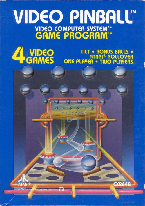 Video Pinball (1980) (Atari) game thumb