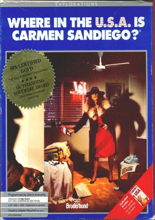 Where In The USA Is Carmen Sandiego_Disk1 game thumb