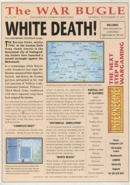 White Death - Battle For Velikiye Luki, November 1942 game thumb