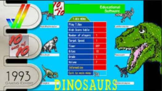  10 Out Of 10 - Dinosaurs_Disk1 game