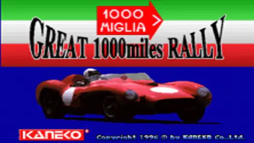 1000 Miglia - Great 1000 Miles Rally (94/07/18) game