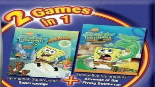 2 In 1 - SpongeBob SquarePants - SuperSponge & Les Razmoket Rencontrent Les Delajungle (E) game