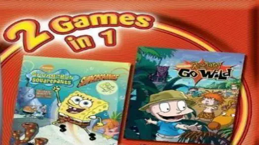 2 In 1 - SpongeBob Squarepants - Supersponge & Rugrats - Go Wild (E) game