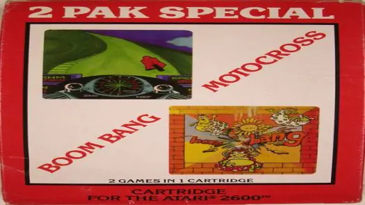 2 Pak Special Red - Motocross,Boom Bang (1990) (PAL) game