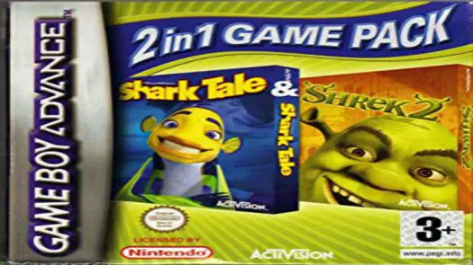 2 In 1 - Shrek 2 & Shark Tale game