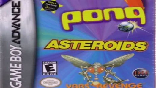 3 in 1 - Asteroids, Yar's Revenge and Pong (E)(sUppLeX) game