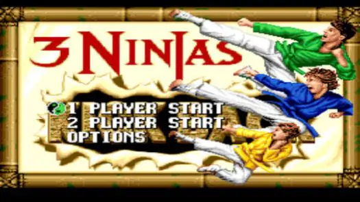 3 Ninjas Kick Back (U) game