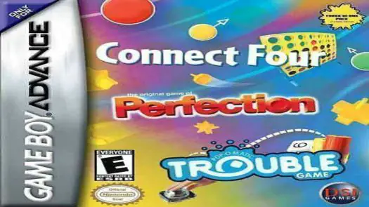 3 In 1 - Connect Four Perfection Trouble game