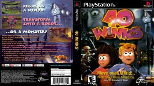 40 Winks [SLUS-00874] game