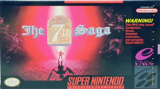 7th Saga, The game