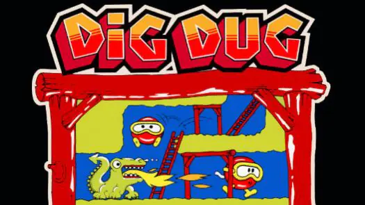 Dig Dug (Atari, rev 1) game