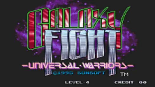 Galaxy Fight - Universal Warriors game