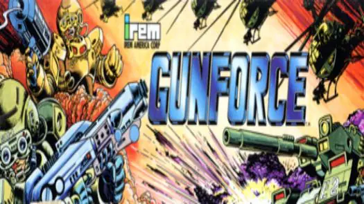 Gunforce - Battle Fire Engulfed Terror Island (World) game