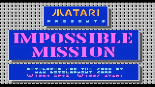 Impossible Mission game