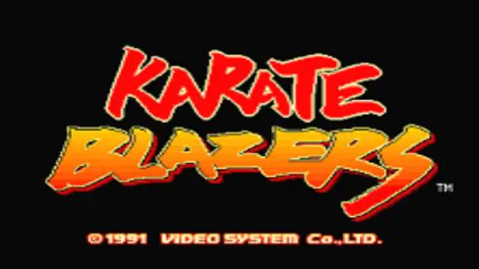 Karate Blazers (World, set 1) game